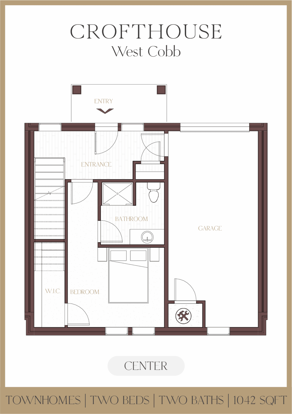 Townhome (Center)