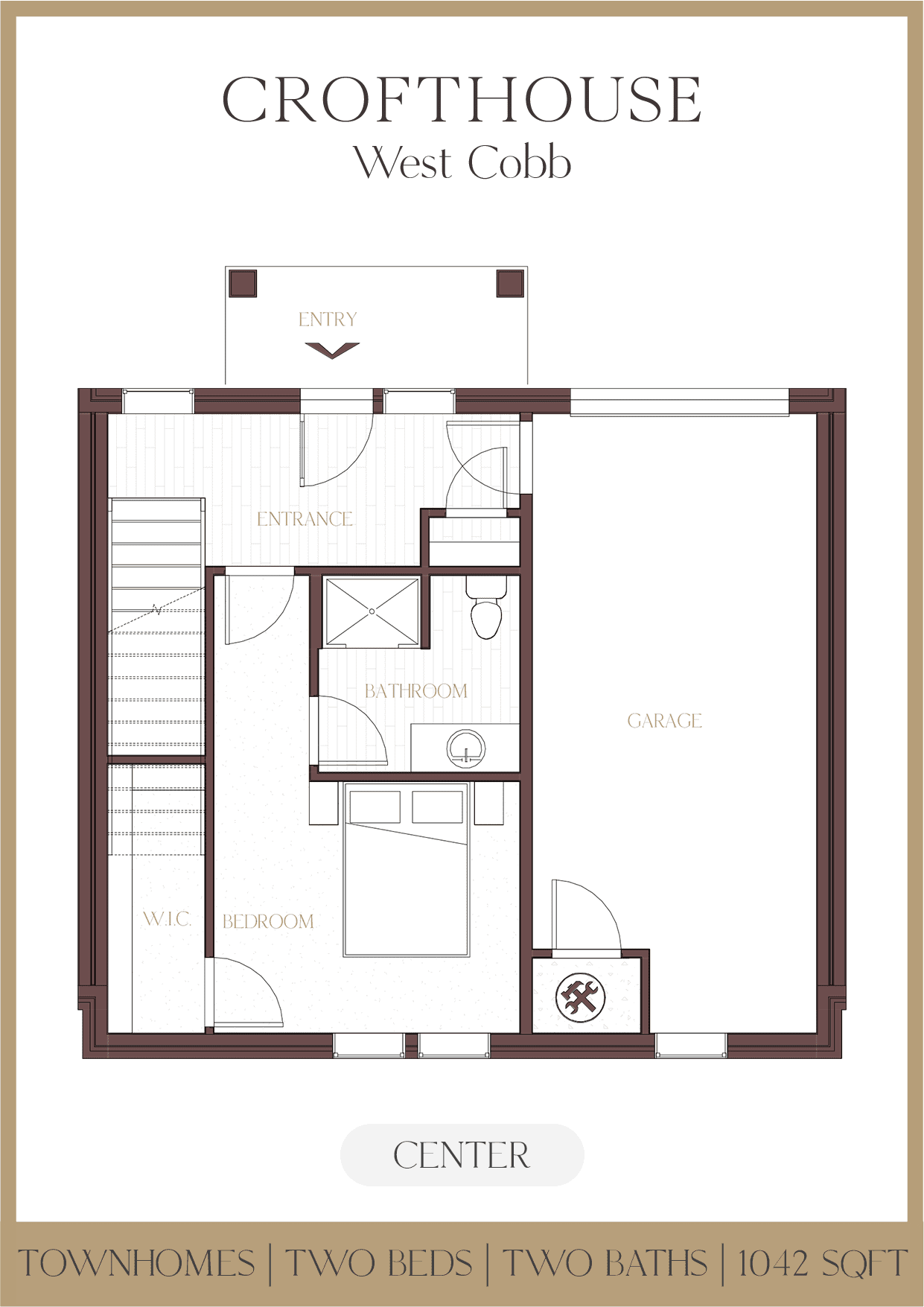 Townhome (Center)-1st Floor