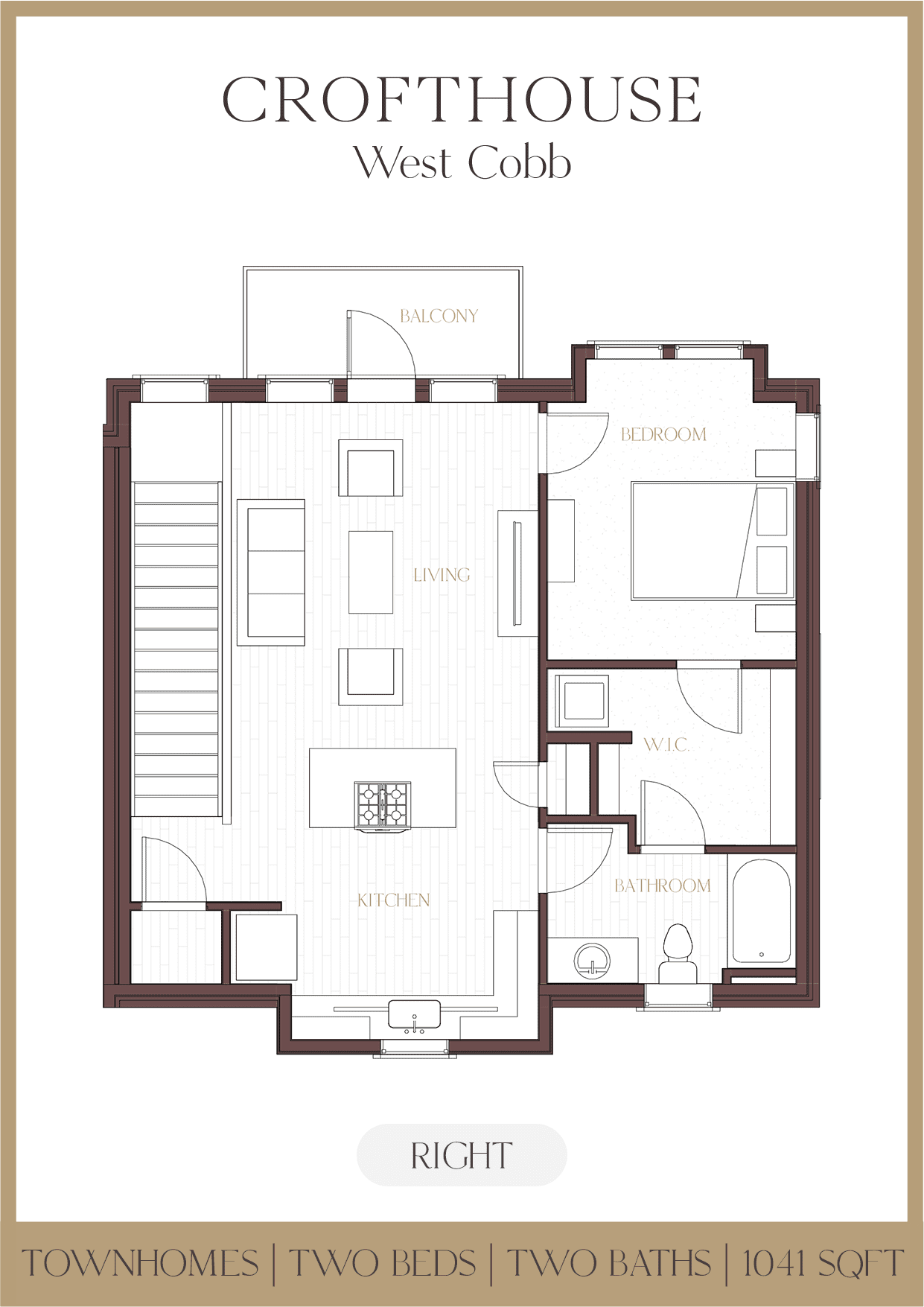 Townhome (Right)-2nd Floor