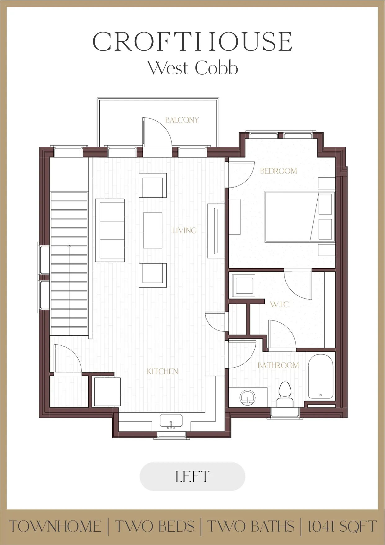 Townhome (Left)-2nd Floor