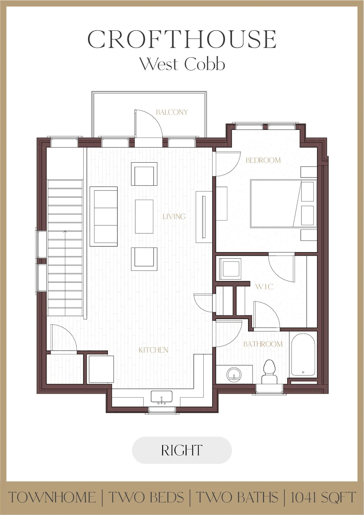 Townhome (Right)-2nd Floor